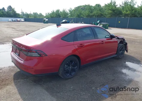 2025 Honda Accord Se из США, поврежденный, VIN 1HGCY1F45SA004856